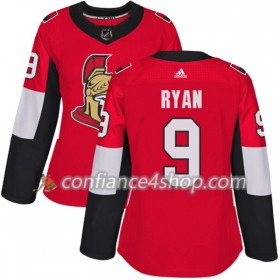 Adidas Maillot de Hockey Ottawa Senators Bobby Ryan 9 2017-2018 Rouge Authentic - Femme